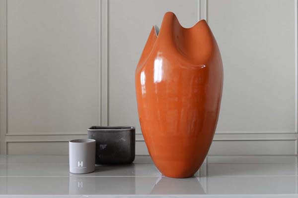 декоративная ваза в интерьере